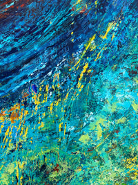 Counting Breaths <br>105x105x2.5 cm<br>41.3”x41.3”x1”