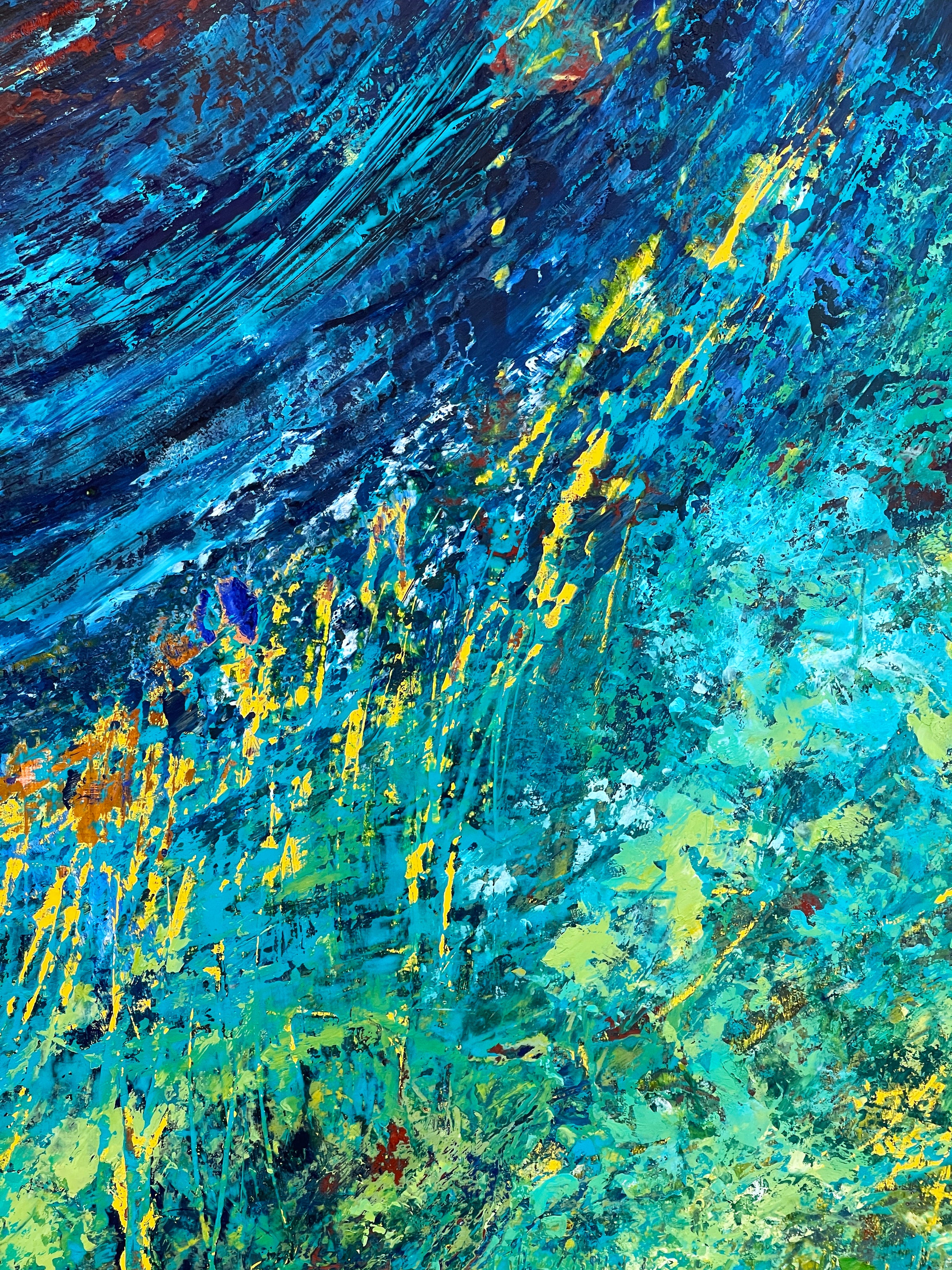 Counting Breaths <br>105x105x2.5 cm<br>41.3”x41.3”x1”