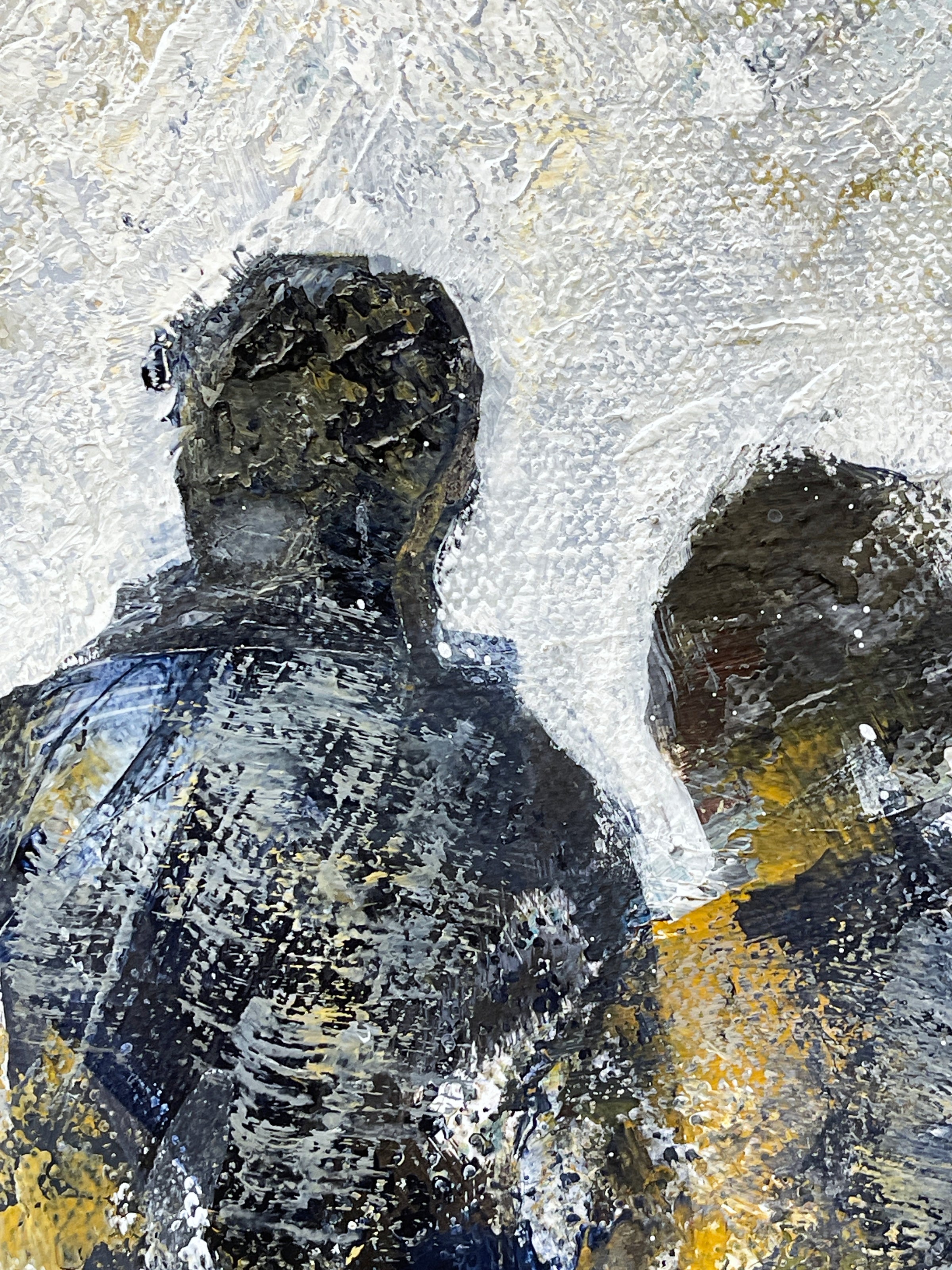 Here And Now <br>50x50x3.5 cm<br>23.6”x23.6”x1.4"