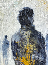 Here And Now <br>50x50x3.5 cm<br>23.6”x23.6”x1.4"