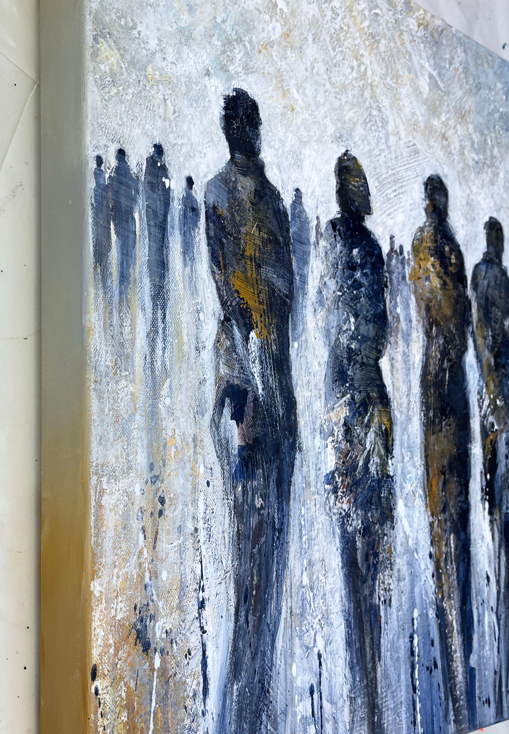 Here And Now <br>50x50x3.5 cm<br>23.6”x23.6”x1.4"