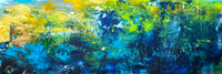 Liquid Space <br>50x149.5x2.5 cm<br>19.7”x58.9”x1”