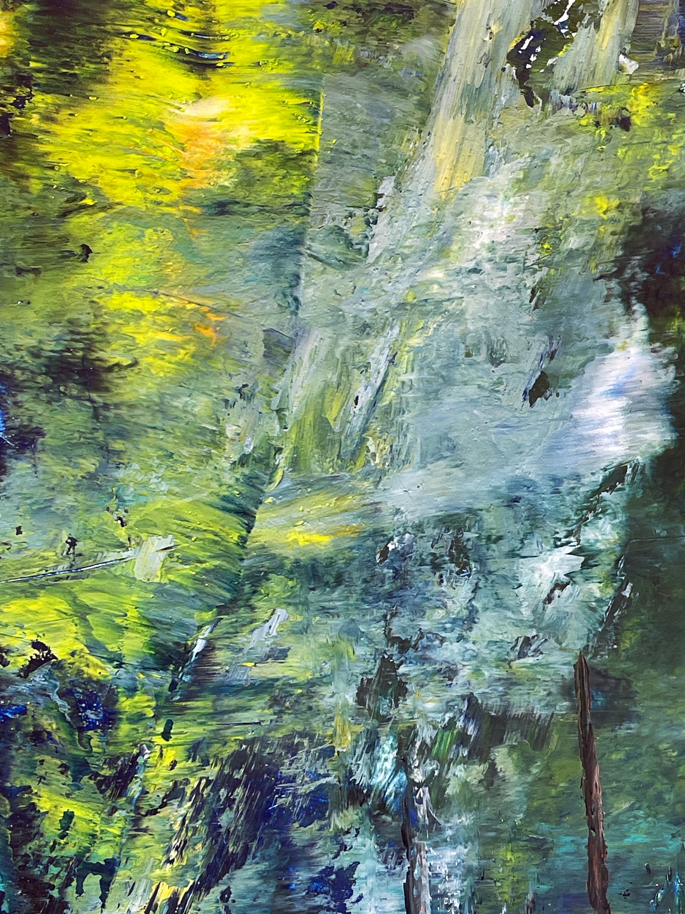 Liquid Space <br>50x149.5x2.5 cm<br>19.7”x58.9”x1”