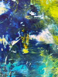 Liquid Space <br>50x149.5x2.5 cm<br>19.7”x58.9”x1”
