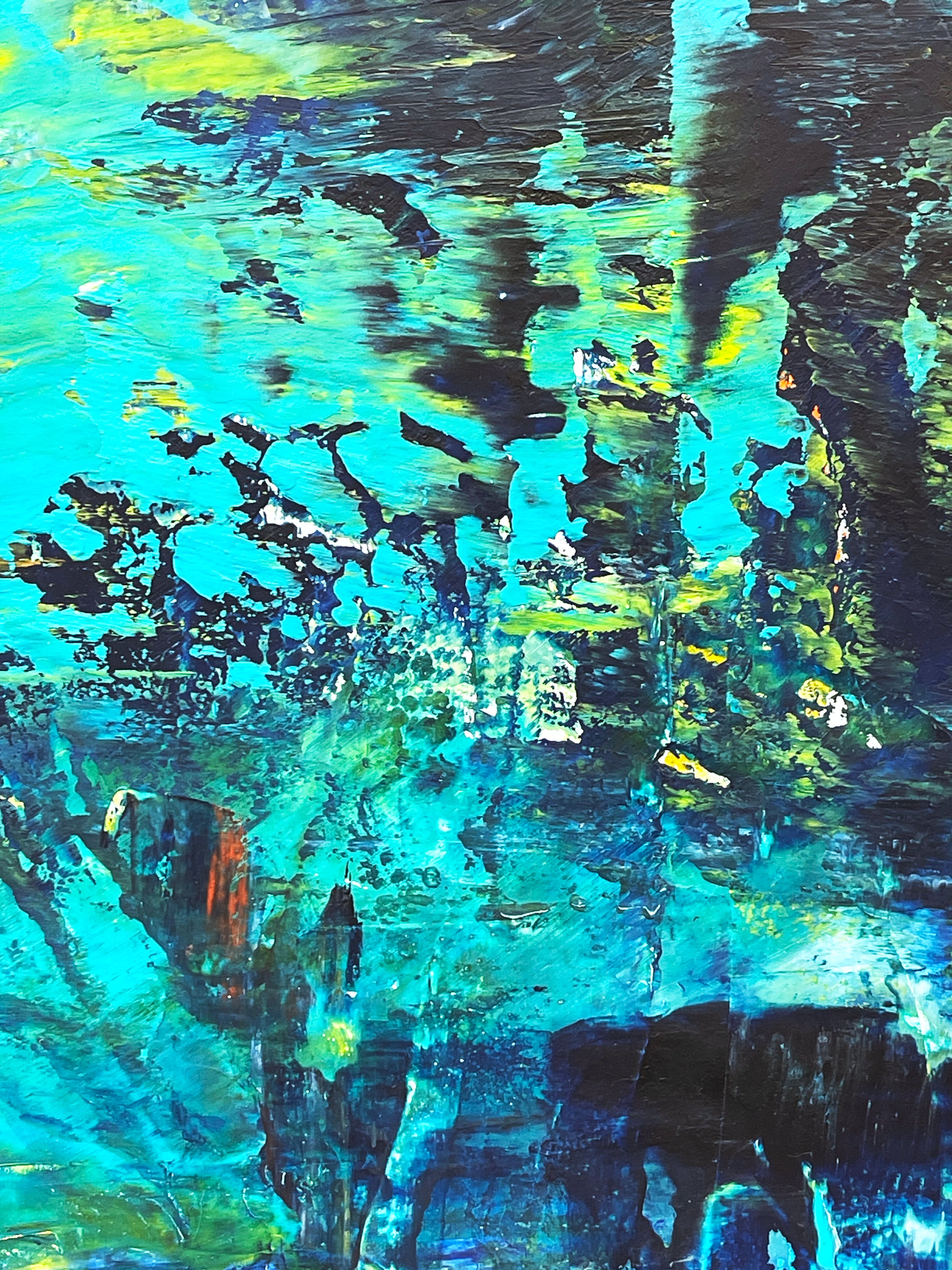 Liquid Space <br>50x149.5x2.5 cm<br>19.7”x58.9”x1”