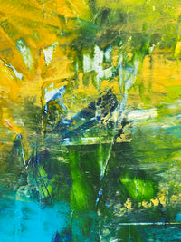 Liquid Space <br>50x149.5x2.5 cm<br>19.7”x58.9”x1”