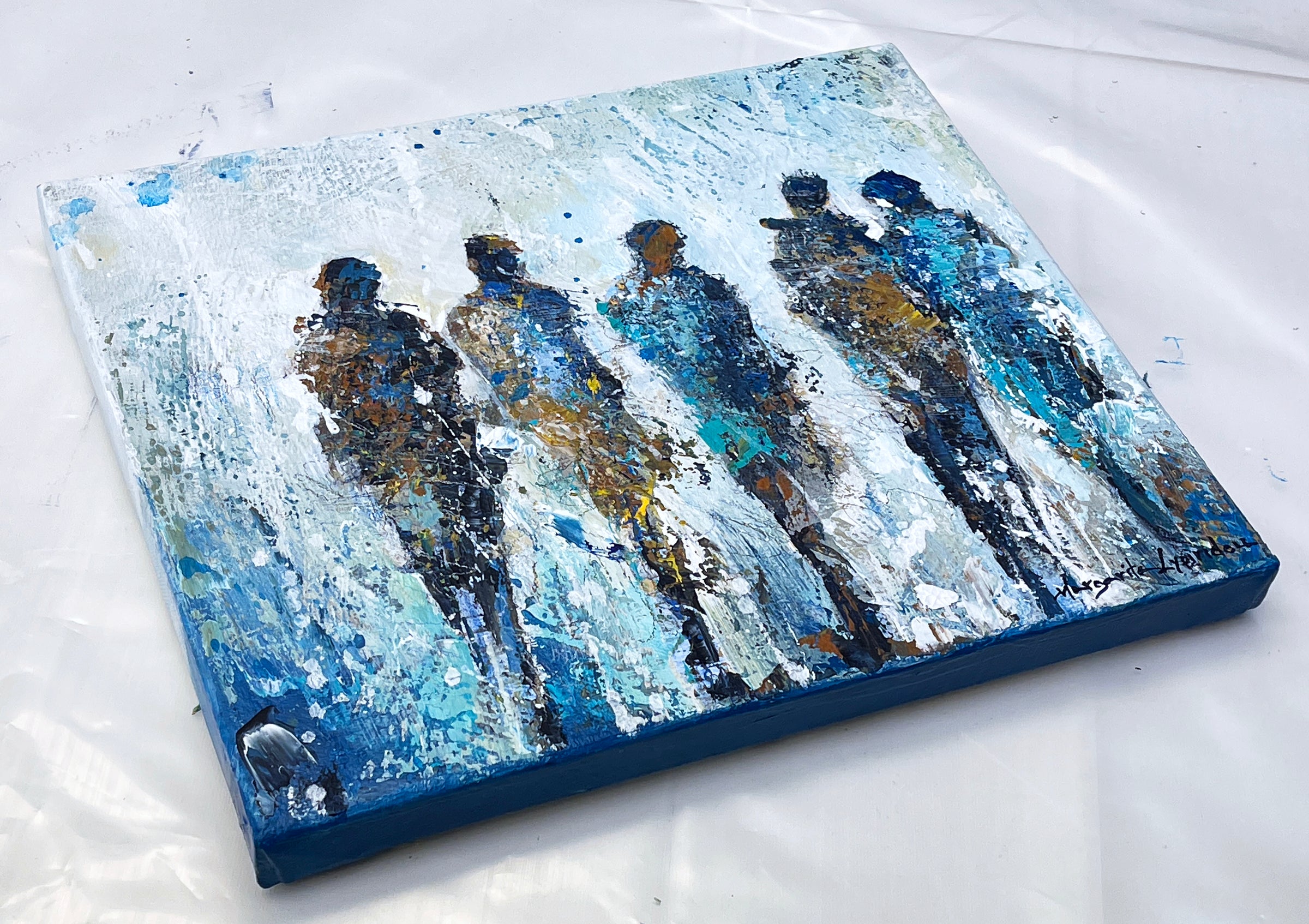 Tiny Gestures <br>25.4x30.5x2 cm<br>10”x12”x0.8"