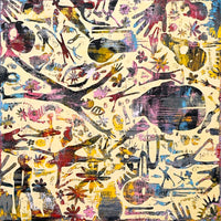 A Contemporary Tale <br>103x103x3 cm<br>40.5"x40.5"x1.2"