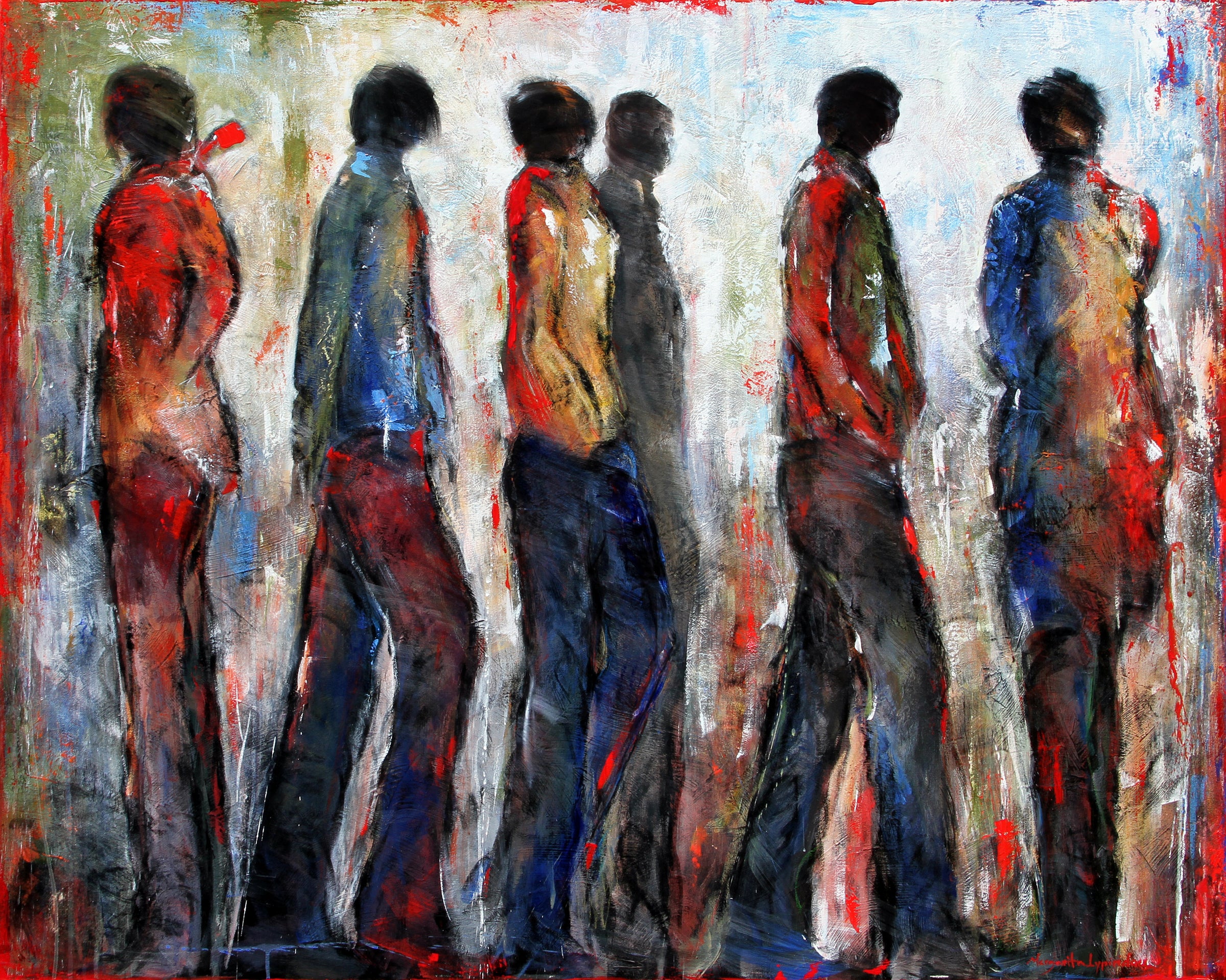 Across The Universe <br>122x152.4x3.8 cm<br>48”x60”x1.5"