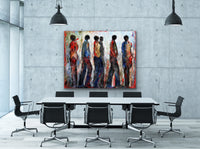 Across The Universe <br>122x152.4x3.8 cm<br>48”x60”x1.5"