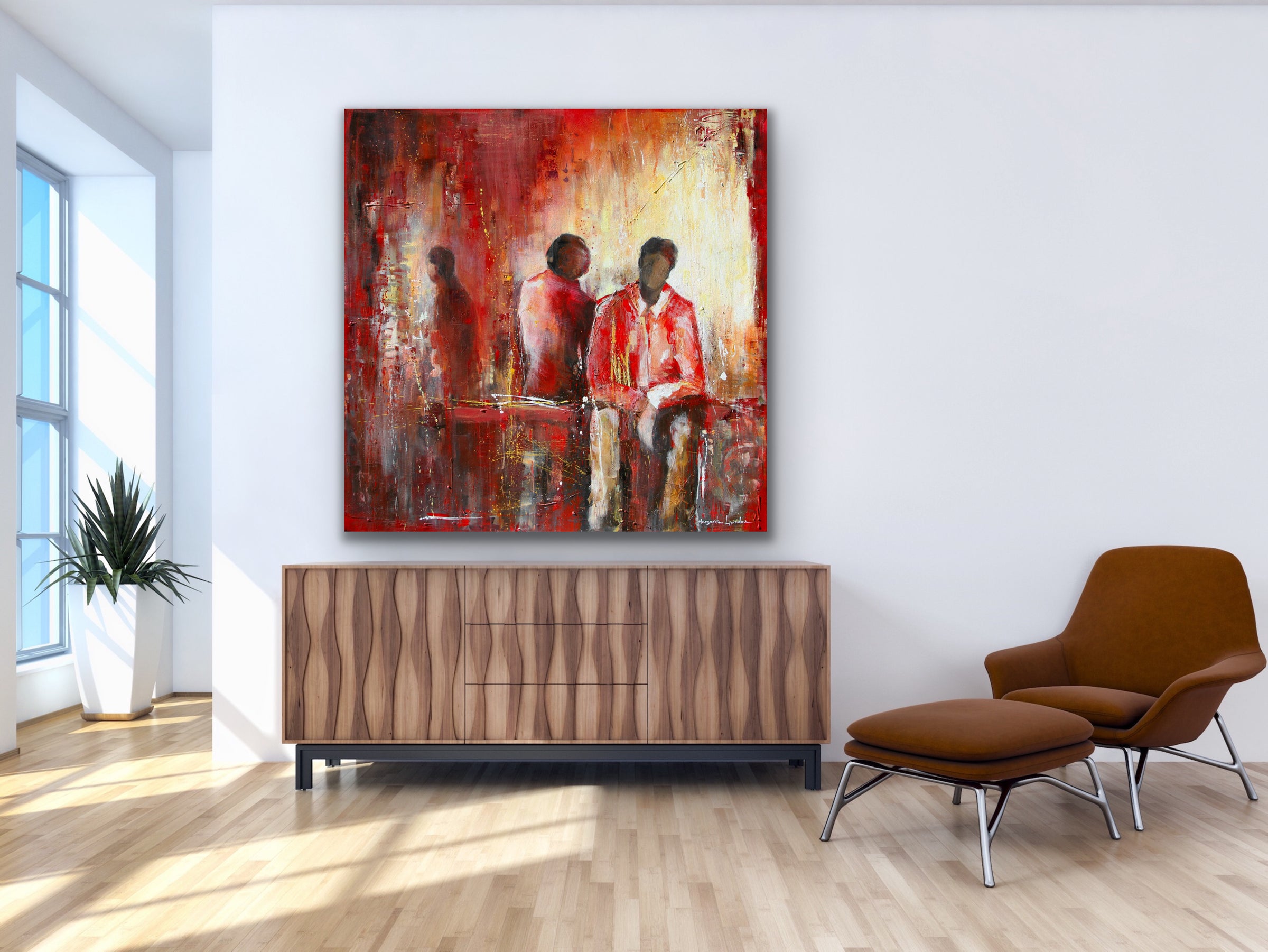 Affinity<br>122x122x3.8 cm<br>48”x48”x1.5"