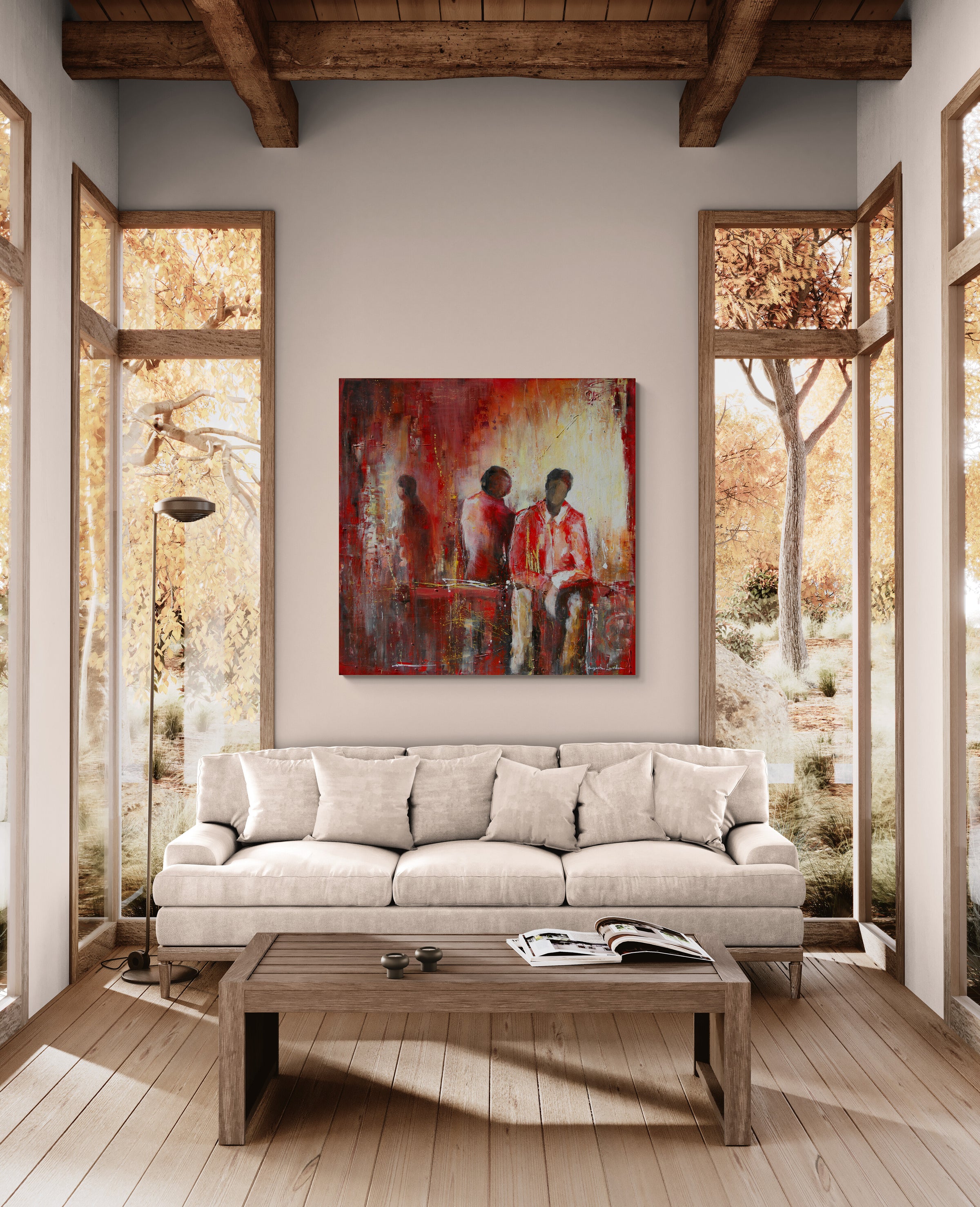 Affinity<br>122x122x3.8 cm<br>48”x48”x1.5"