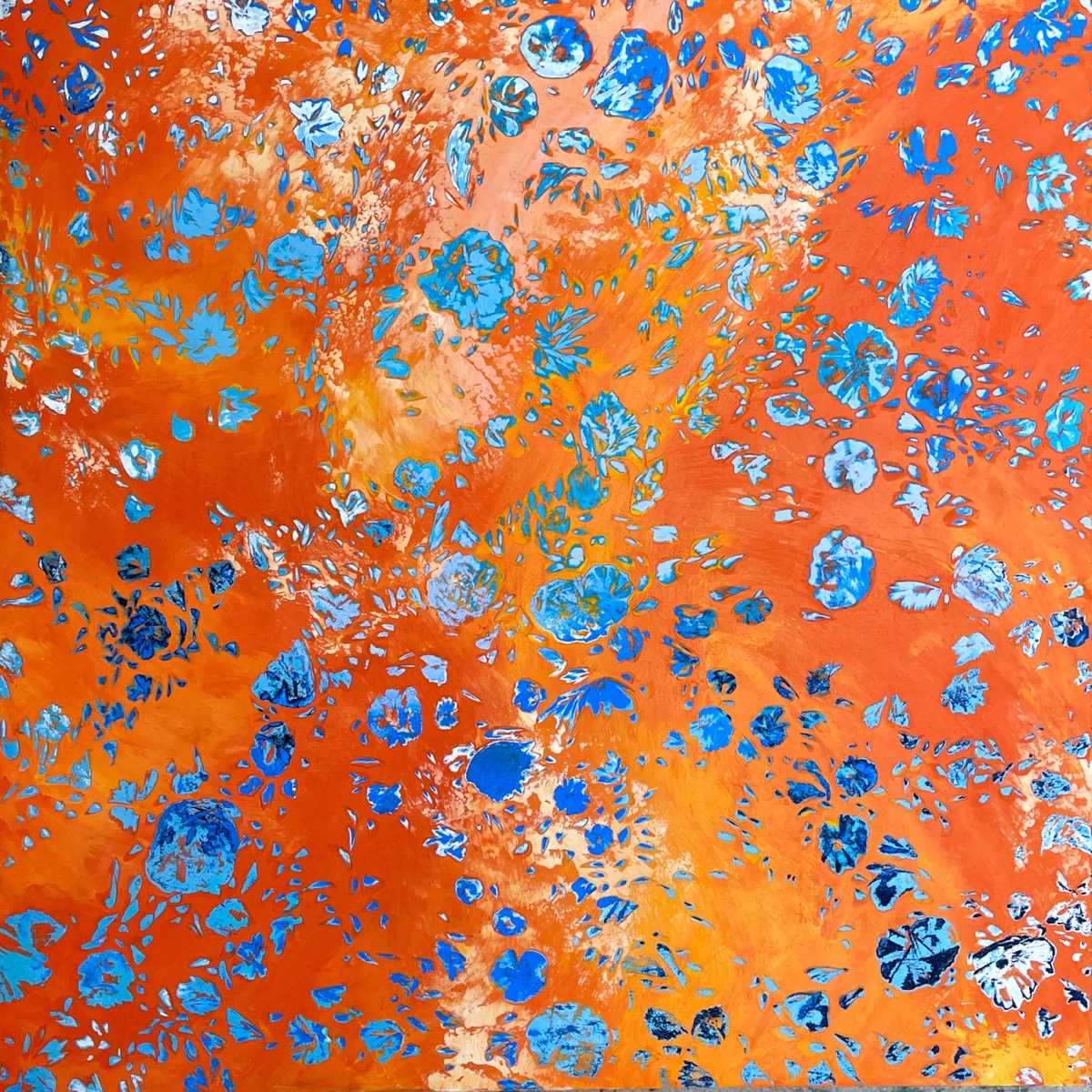 Against The Sun<br>61x61x3.8 cm<br>24"x24"x1.5"