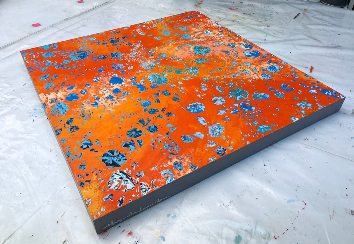 Against The Sun<br>61x61x3.8 cm<br>24"x24"x1.5"