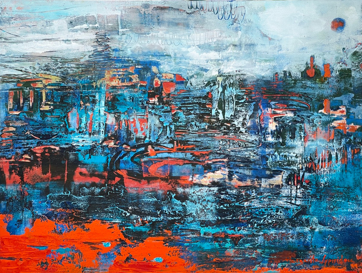 Arrival Of Dusk <br>30.5x42.5x4 cm<br>11.8”x16.7”x1.6”