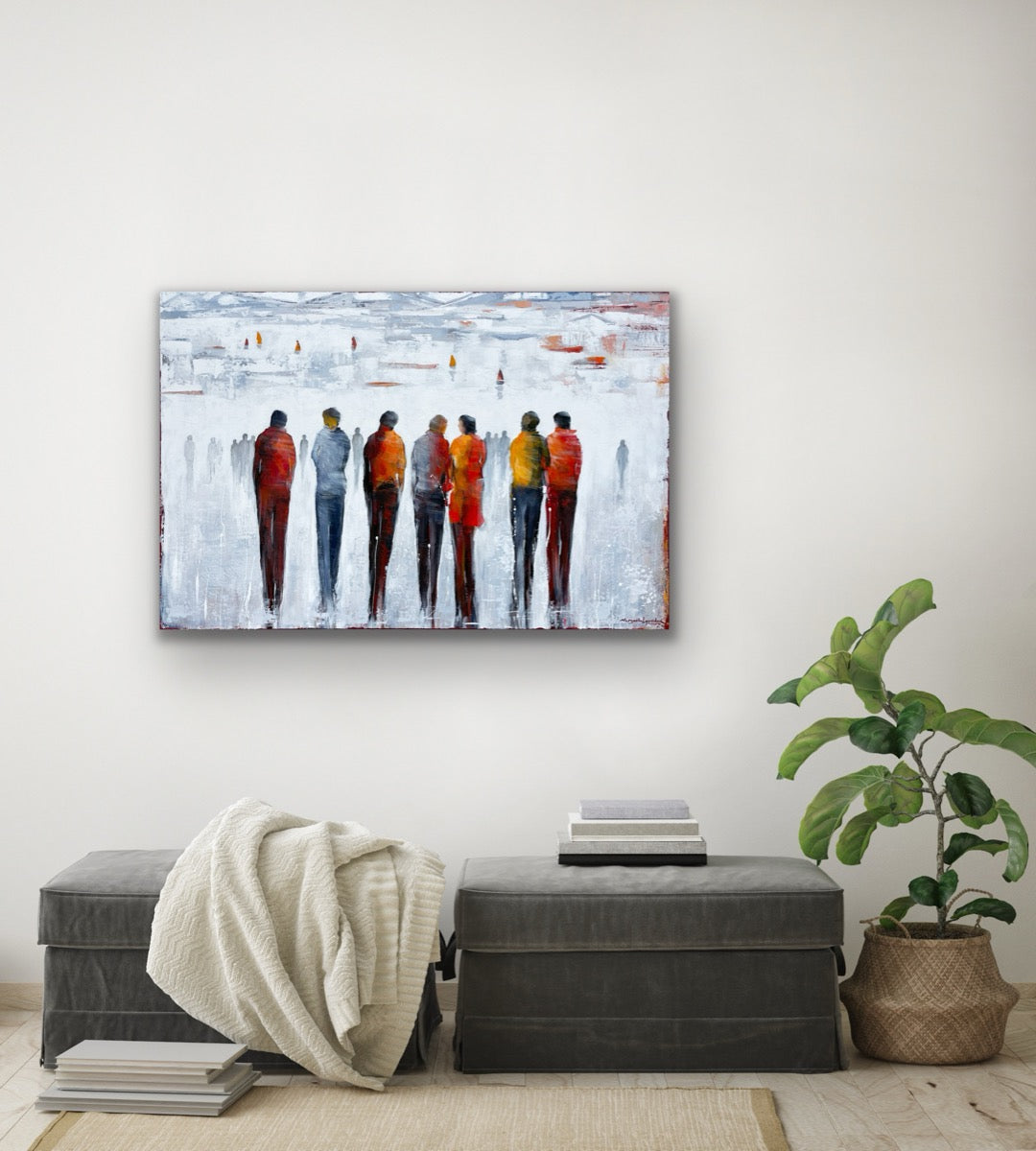 Behold The Moment <br>80x120x2 cm<br>31.5”x47.2”x1.2”