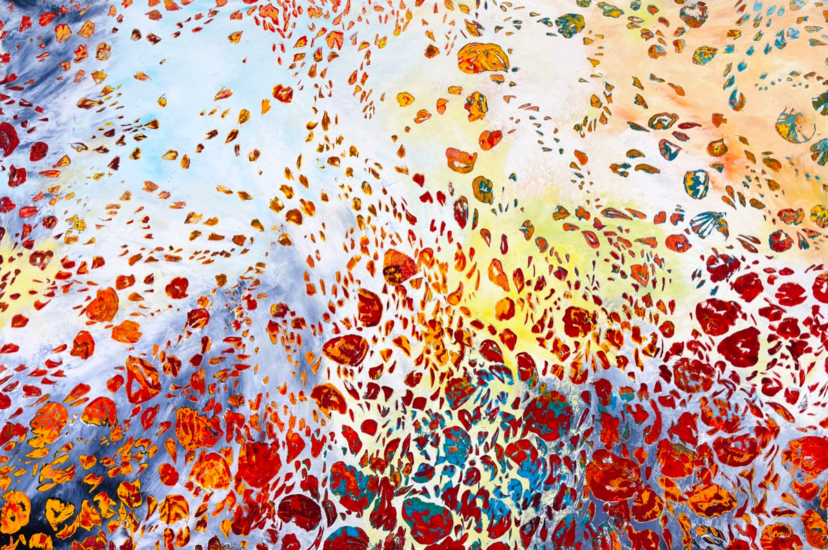 Blowing In The Wind II<br>61x91.4x3.8 cm<br>24"x36"x1.5"