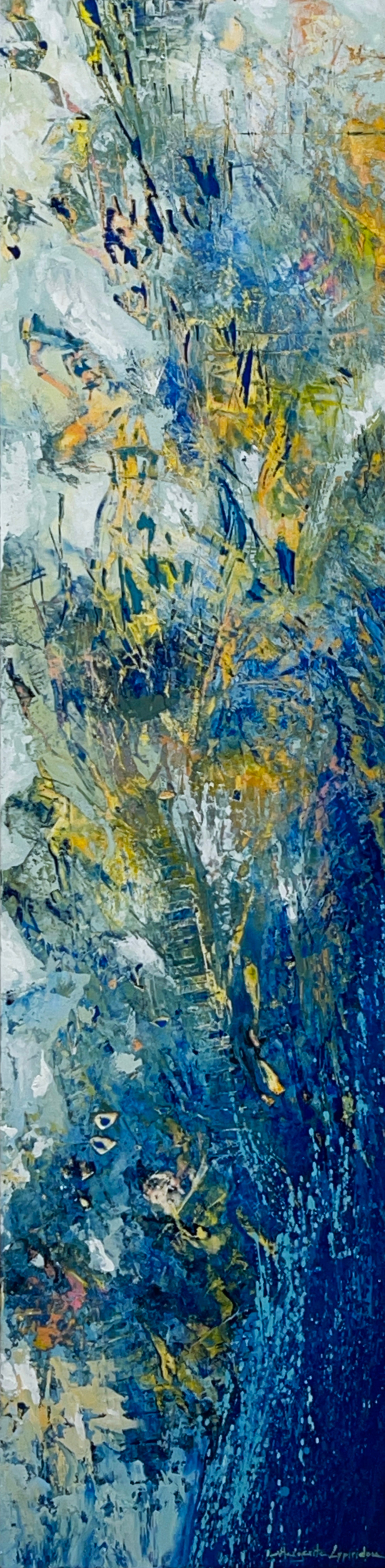 Burst<br>122x30x4 cm<br>48”x12”x1.5"