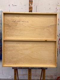 Carved Reflections<br>76.2x76.2x3cm<br>30”x30”x1.2”