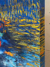 Carved Reflections<br>76.2x76.2x3cm<br>30”x30”x1.2”