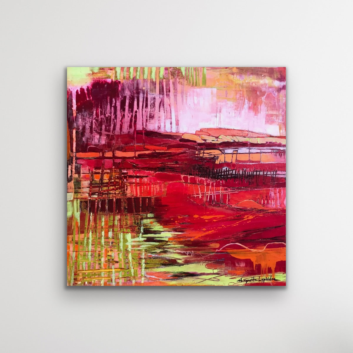 Challenge <br>45.7x45.7x3.8 cm<br>18”x18”x1.5"