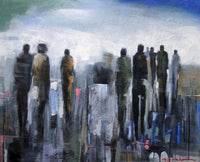 City Dwellers <br>61x76.2x3.8 cm<br>24”x30”x1.5”