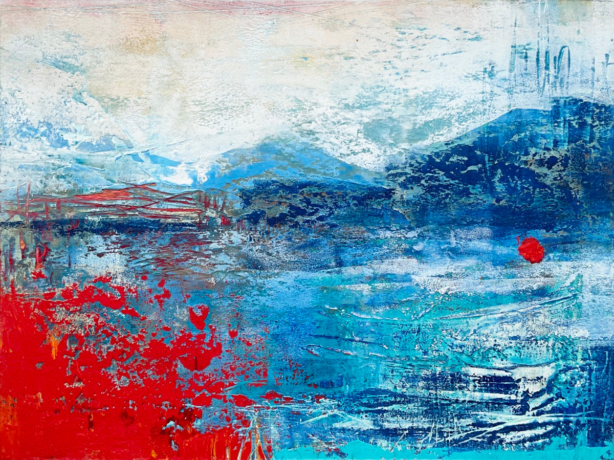 Coast To Coast <br>22.9x30.5x2.5 cm<br>9”x12”x1”