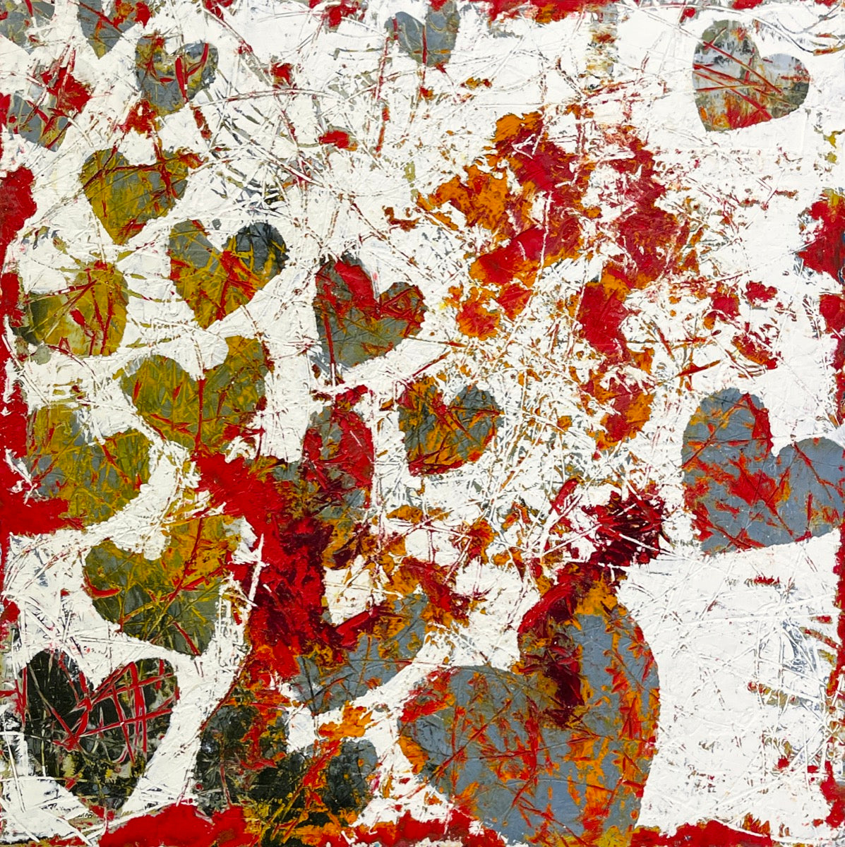 Coctail Of Love <br>30x30x2.5 cm<br>11.8"x11.8"x1"