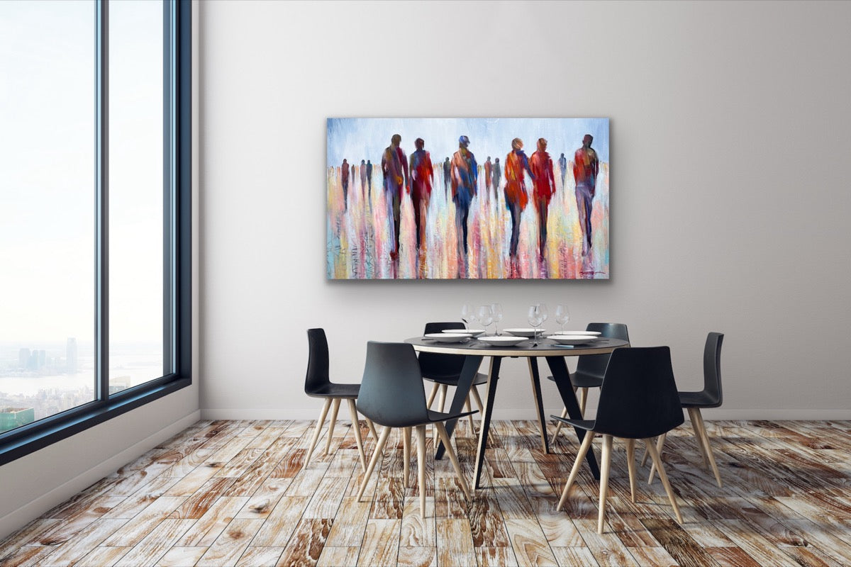 Colours Of The Wind <br>80x140x3 cm<br>31.5”x58.7”x1.2”