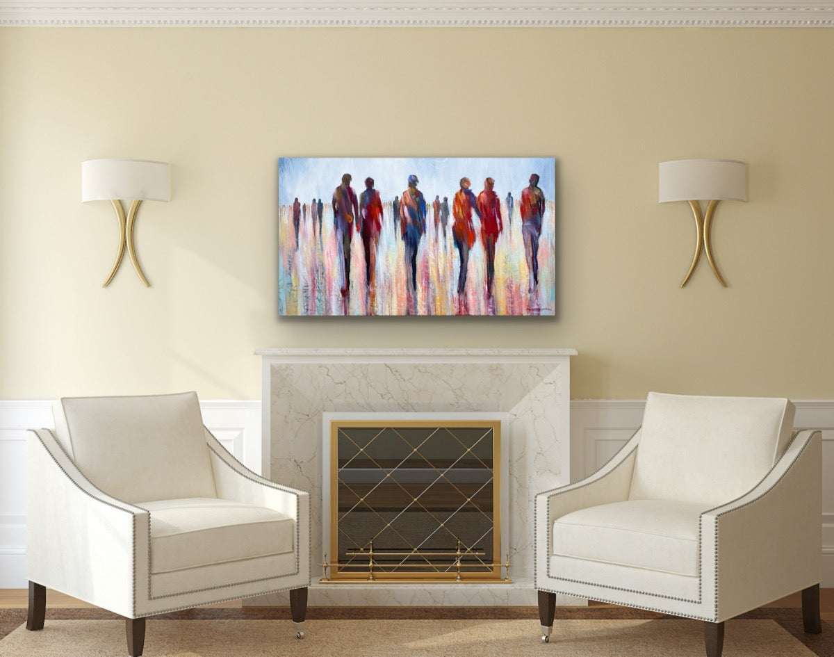 Colours Of The Wind <br>80x140x3 cm<br>31.5”x58.7”x1.2”