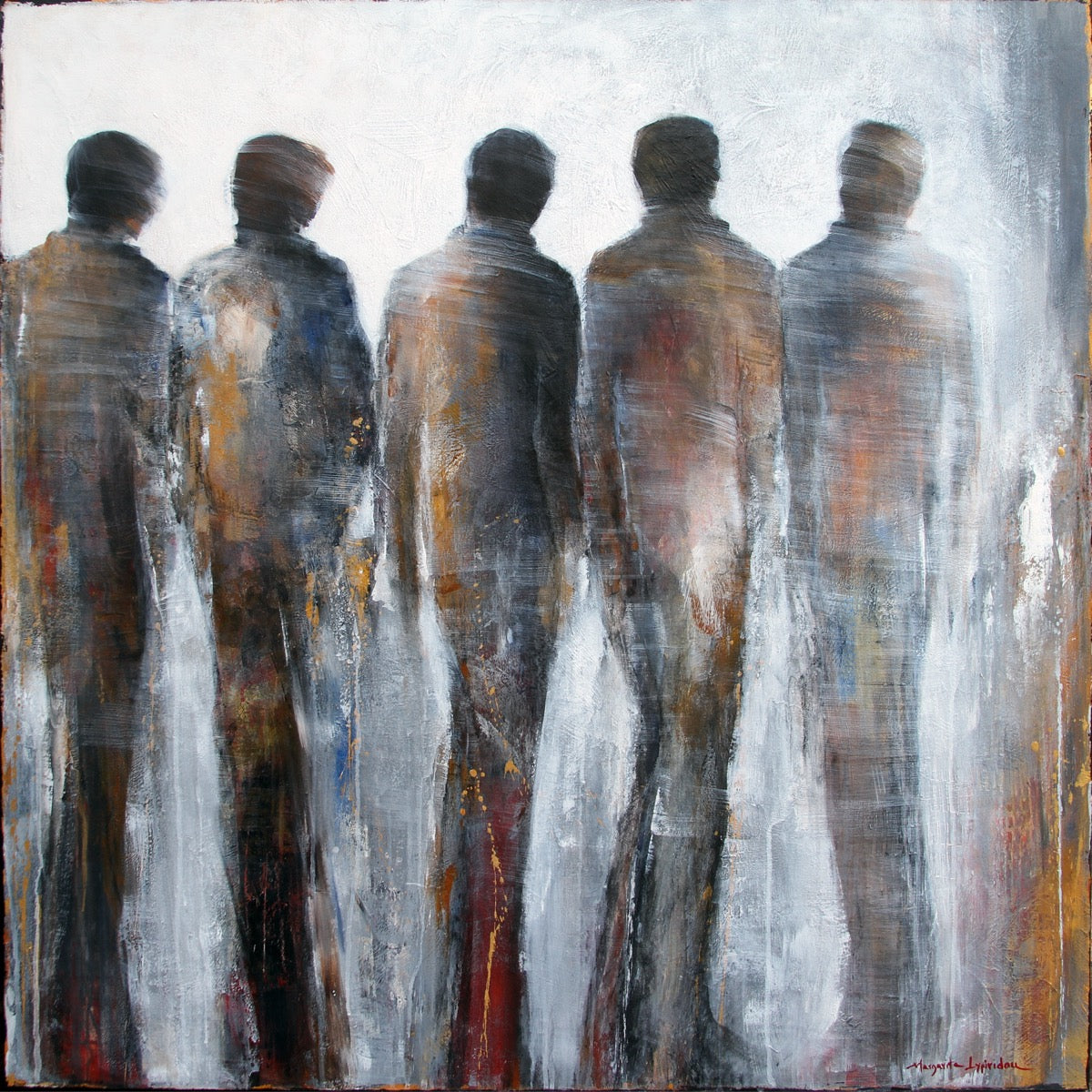 Common Paths <br>101.6x101.6x3.8 cm<br>40"x40"x1.5"