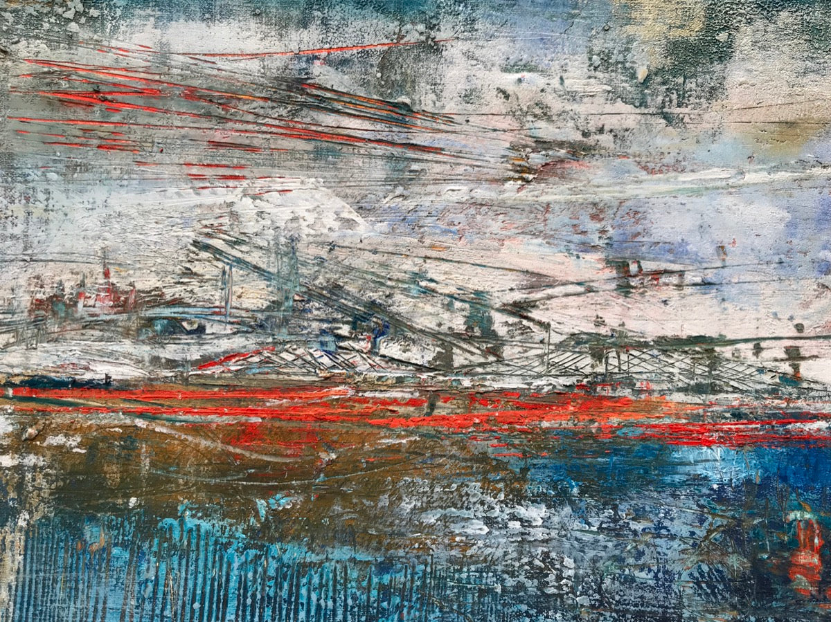 Connection <br>22.9x30.5x2.5 cm<br>9”x12”x1”