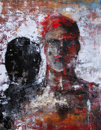 Conversing <br>50.8x40.6x1.9 cm<br>20”x16”x0.75”