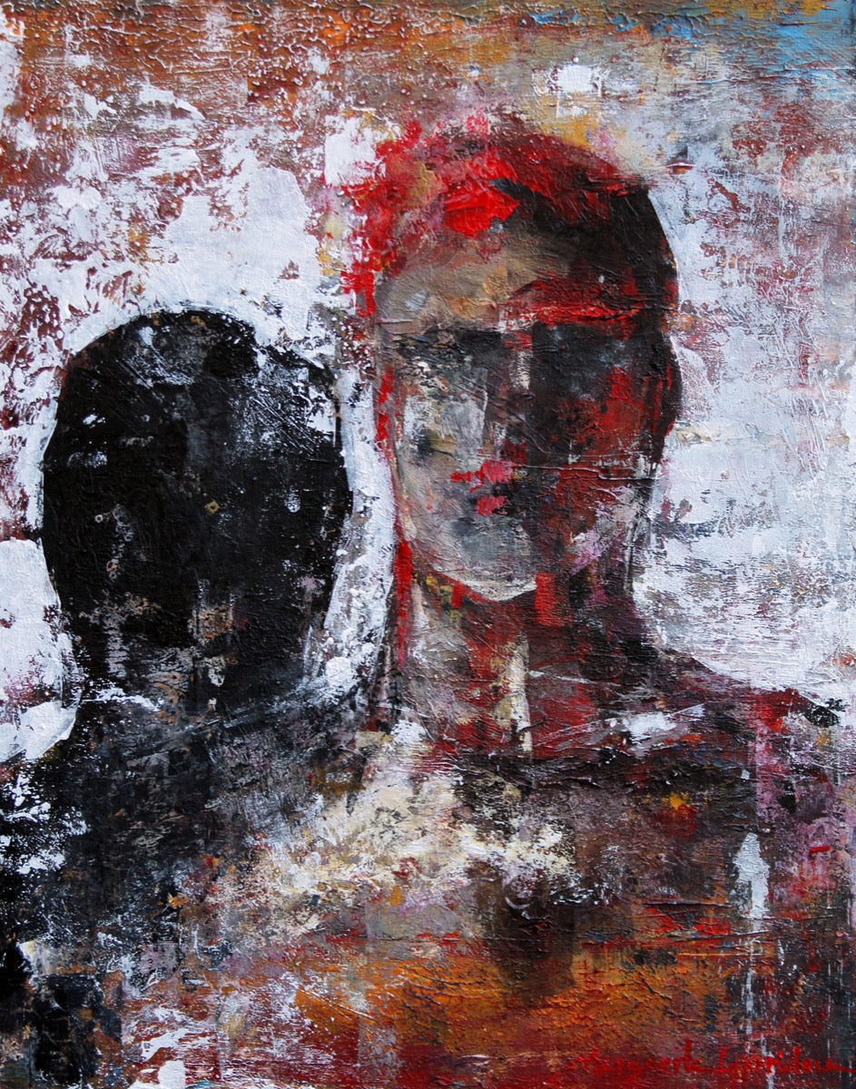 Conversing <br>50.8x40.6x1.9 cm<br>20”x16”x0.75”