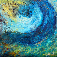 Counting Breaths <br>105x105x2.5 cm<br>41.3”x41.3”x1”