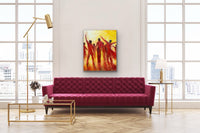 Dancing In The Heat <br>100x80x2 cm<br>39.4”x31.5”x0.8”