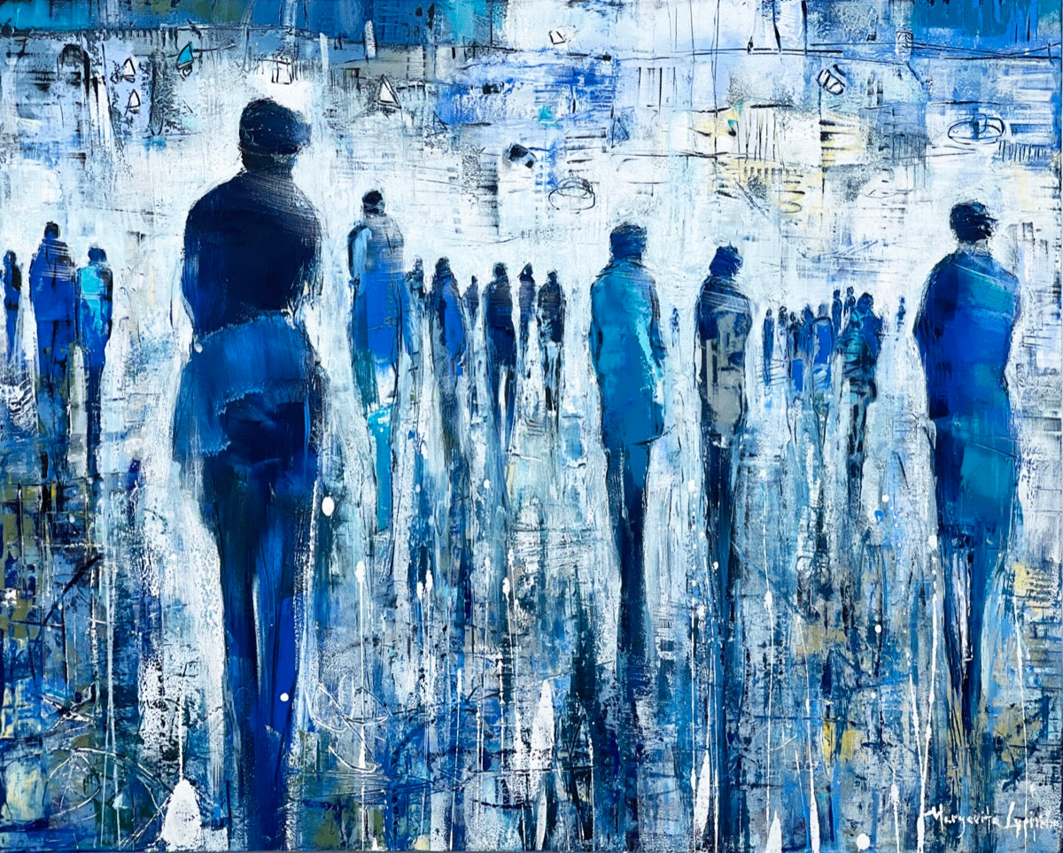 Enter The Dancer<br>40x50x2 cm<br>15.7"x19.7"x0.8"