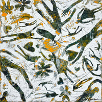 Falling Together <br>40x40x2.5 cm<br>15.8"x15.8"x1"