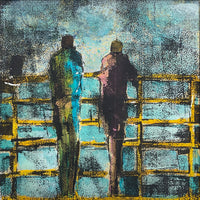 Farewell <br>14x14 cm, 25x25 cm with mat<br>5.5”x5.5”, 9.8`’x9.8” with mat