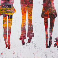 Friends <br>40x40x2.5 cm<br>15.8”x15.8"x1"