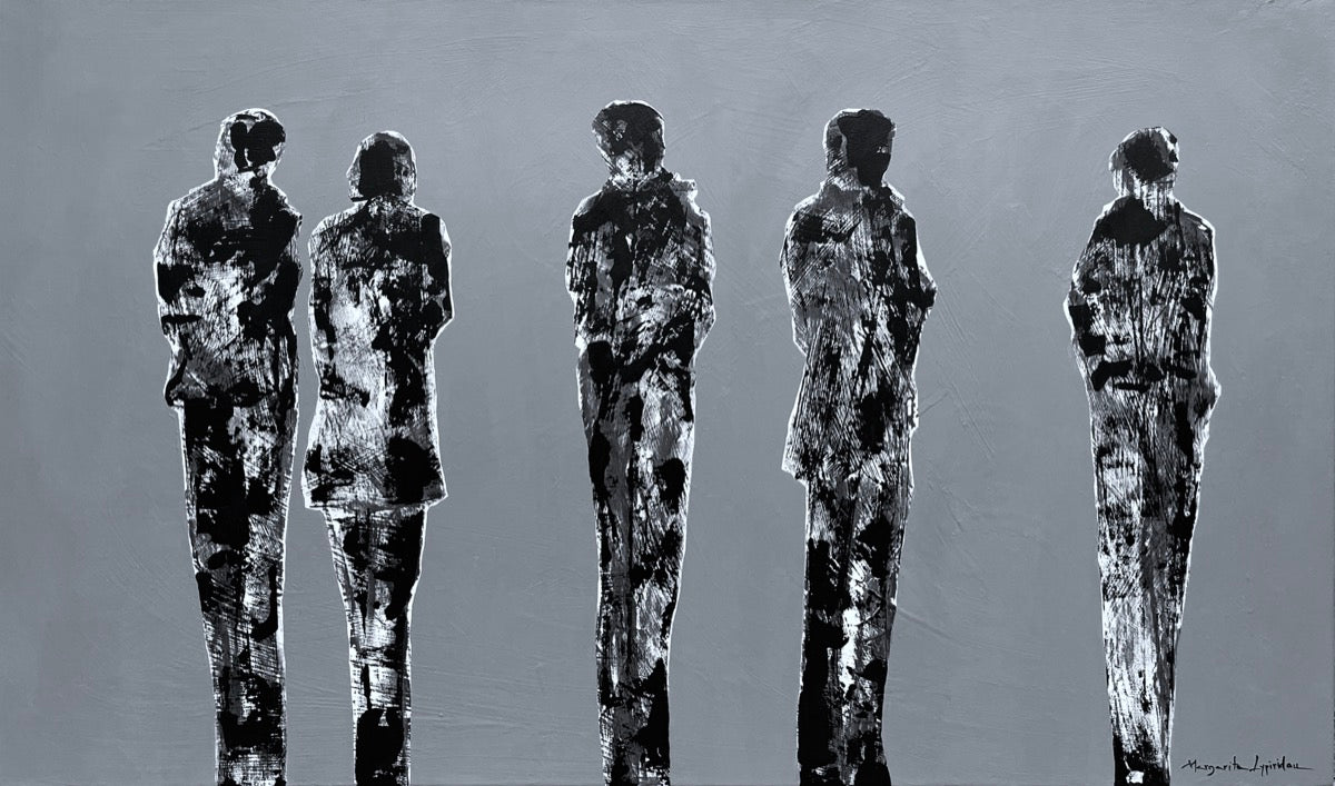 From One To Five <br>60x100x1.5 cm<br>23.6”x39.4”x0.6”