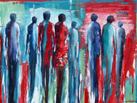 Fugacious Moments <br>91.4x121.9x4 cm<br>36”x48”x1.6”