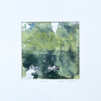 Silence <br>14x14 cm, 25x25 cm with mat<br>5.5”x5.5”, 9.8`’x9.8” with mat