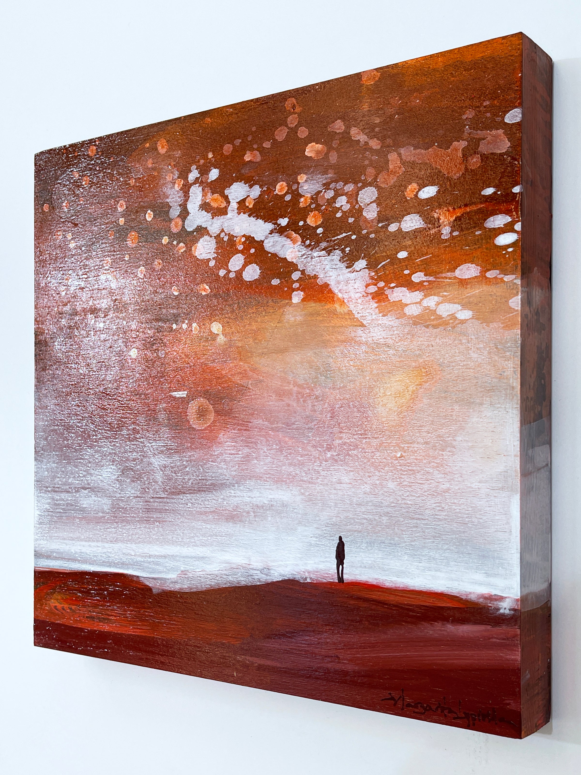 Happiness Is A Comet <br>25x25x3 cm<br>9.8”x9.8”x1.2"
