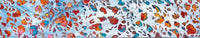 Happy Monday <br>9x51x2.5 cm<br>3.5”x20”x1”