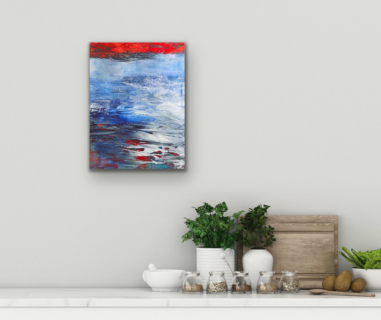 High Tide <br>30.5x22.9x2.5 cm<br>12”x9”x1”