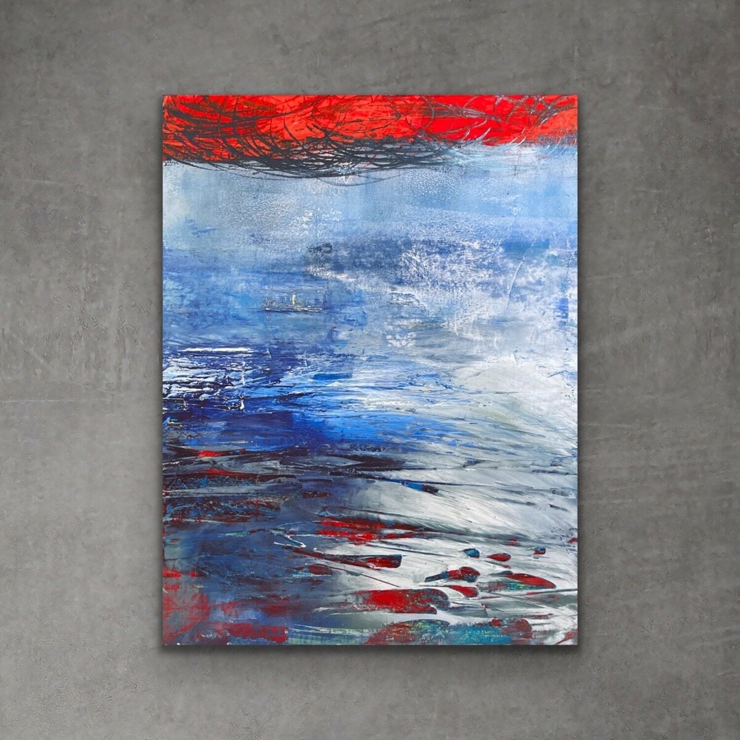 High Tide <br>30.5x22.9x2.5 cm<br>12”x9”x1”