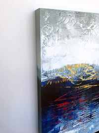 Hometown <br>55.8x76.2x3.8 cm<br>22”x30"x1.5"