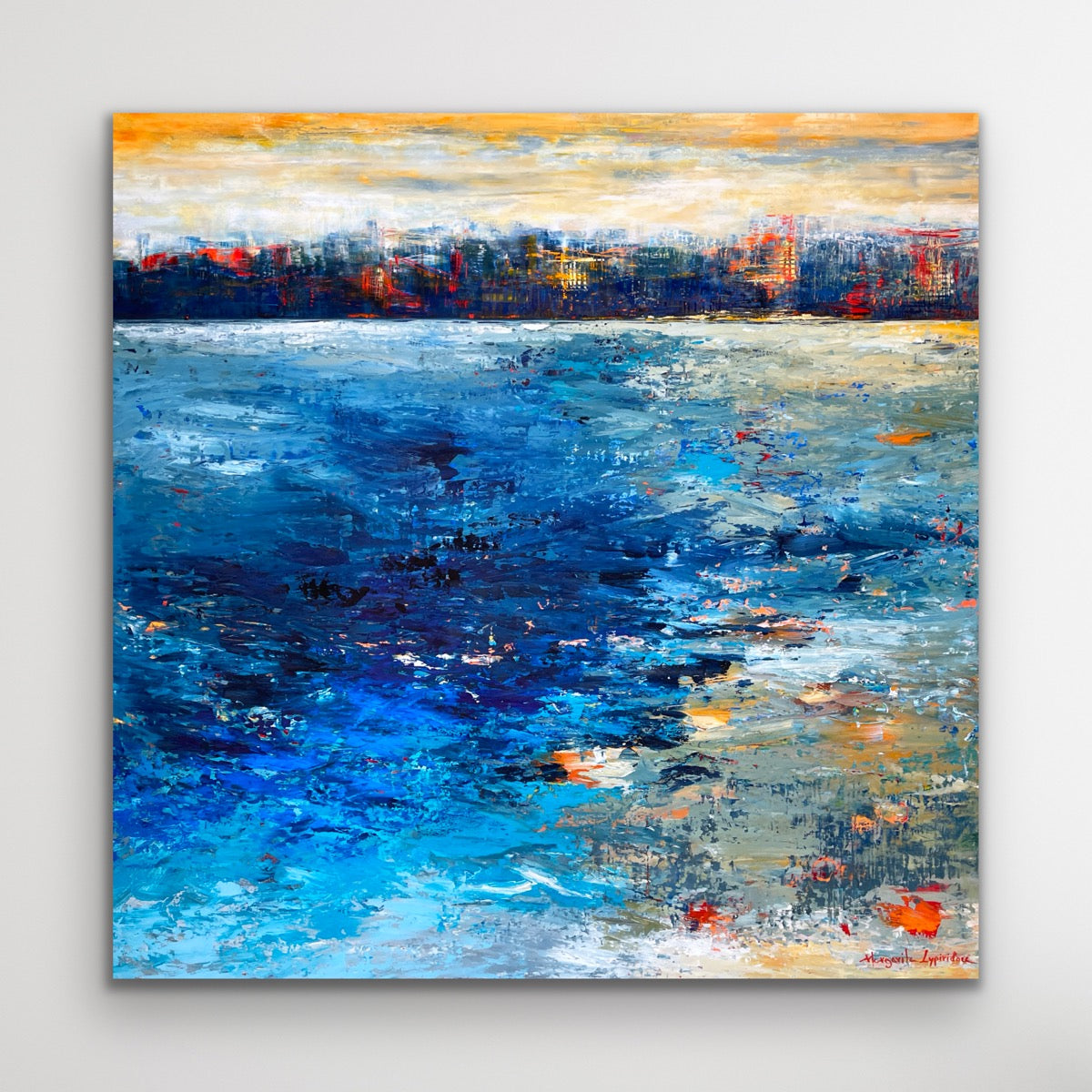 Horizon<br>121.9x121.9x5cm<br>48”x48”x2”