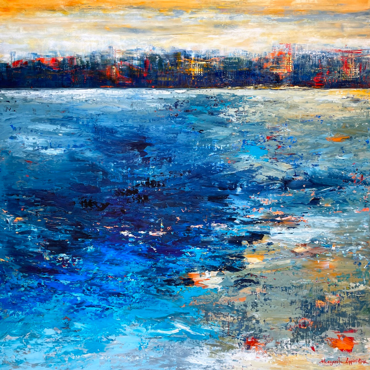 Horizon<br>121.9x121.9x5cm<br>48”x48”x2”